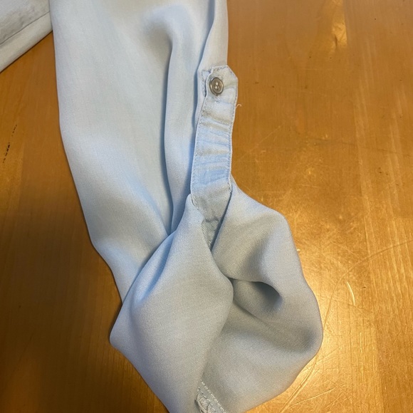 Alya Light blue Midi Dress Size Medium - Picture 9 of 12